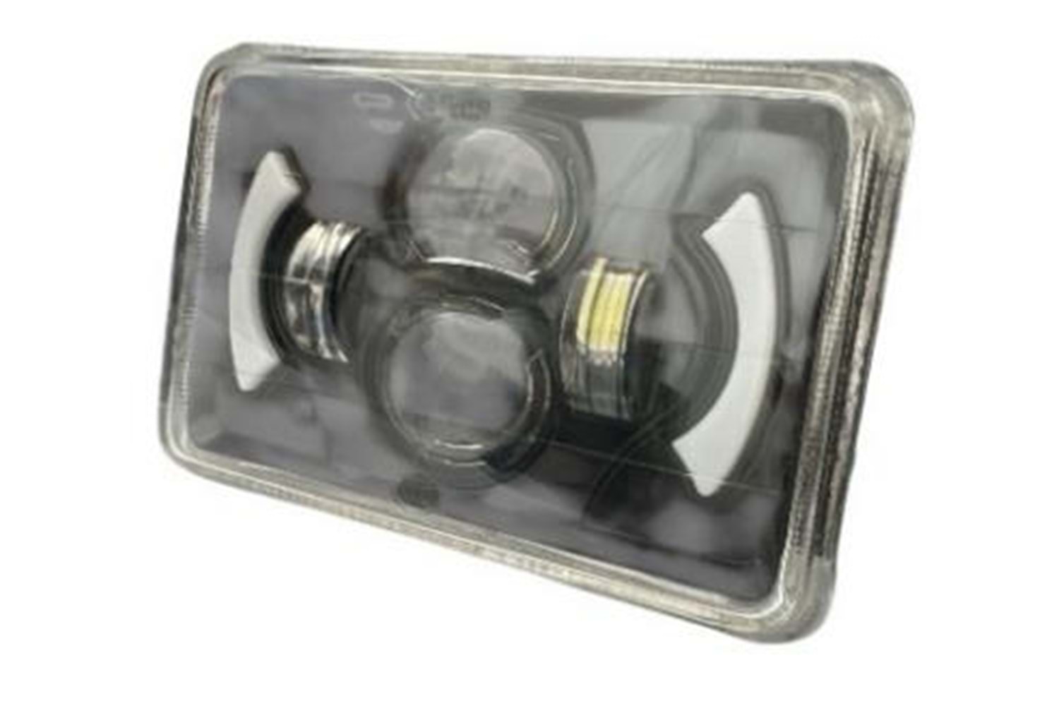 3X CG 125 MODİFİYE LED ÖN FAR (KARE MODEL)