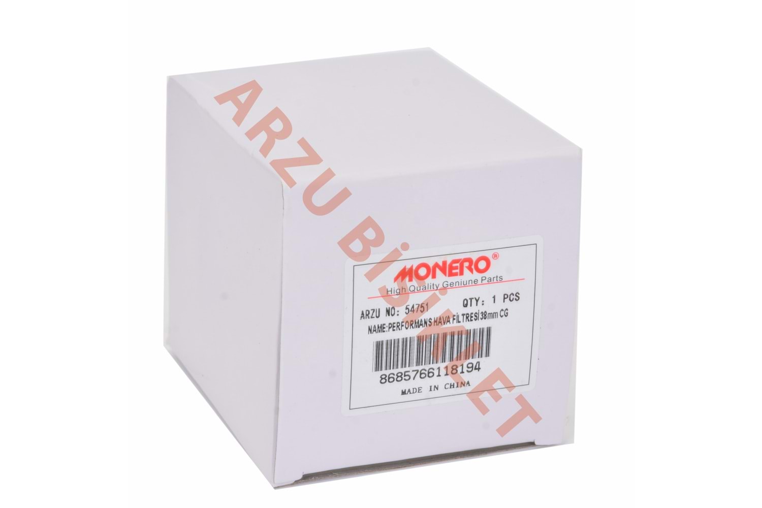 MONERO CG 125 PERFORMANS HAVA FİLİTRESİ