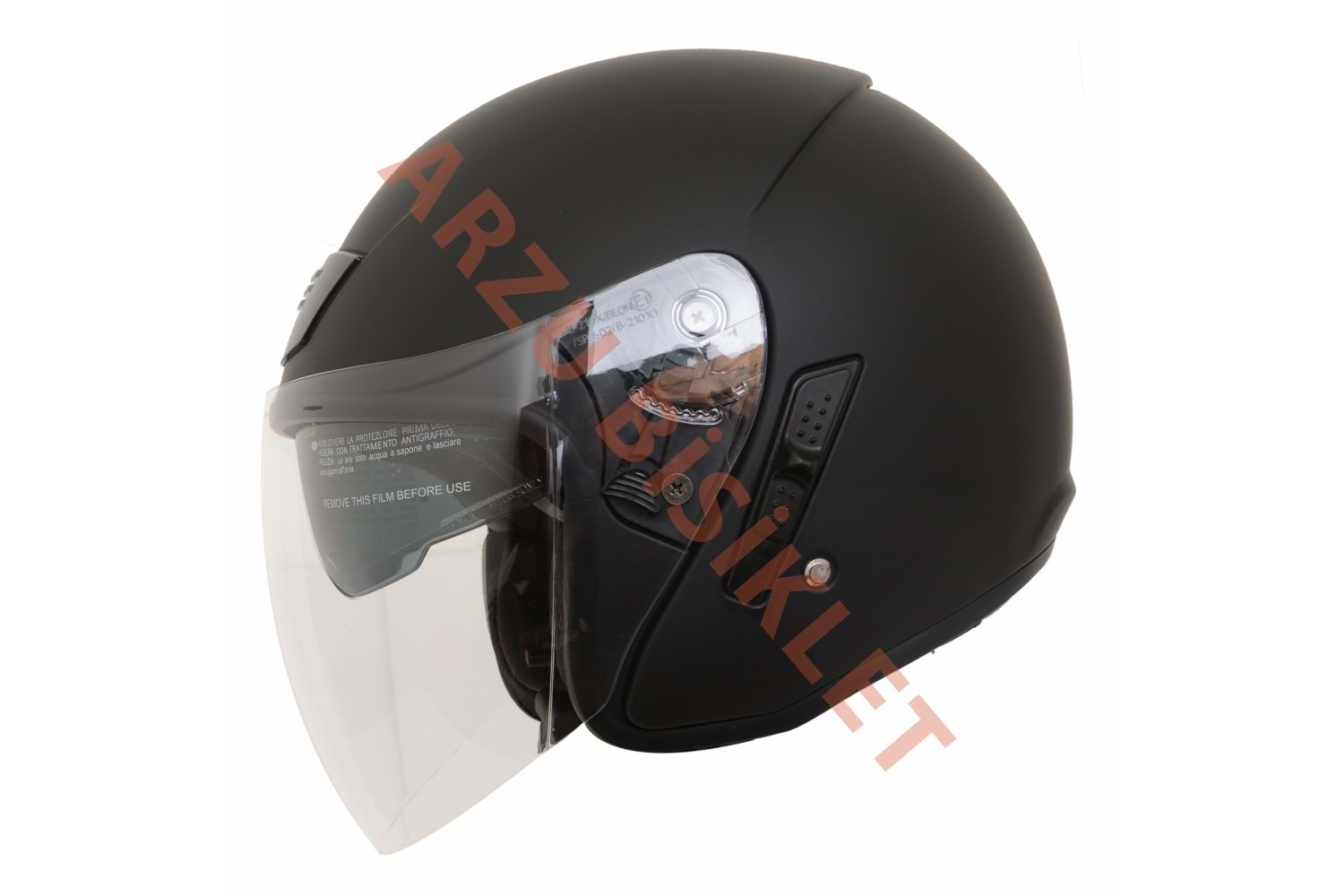MONERO BEON YARIM KASK SİYAH XL BEDEN