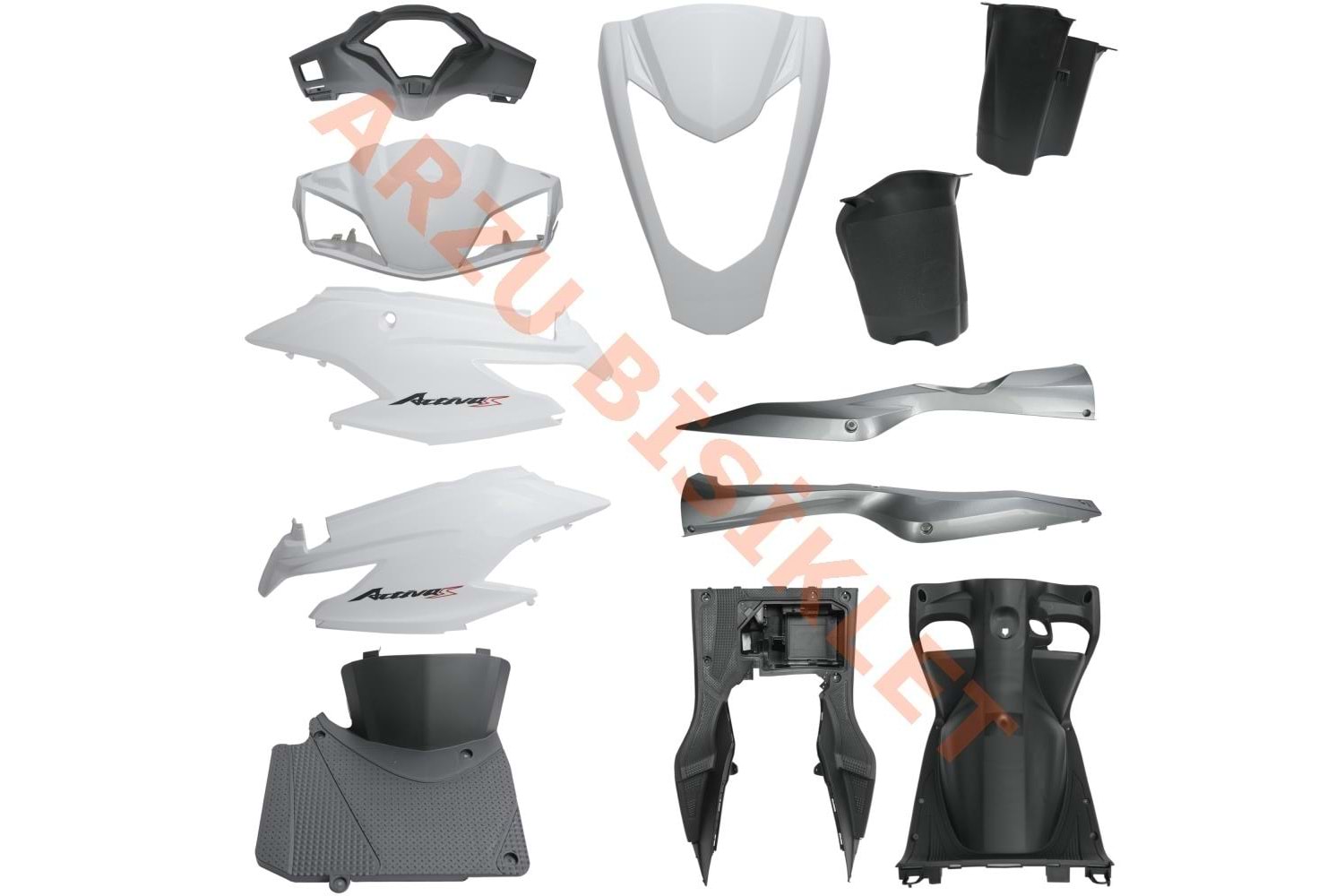 KAPORTA SET [BEYAZ] [ESKİ MODEL] HONDA ACTIVA S