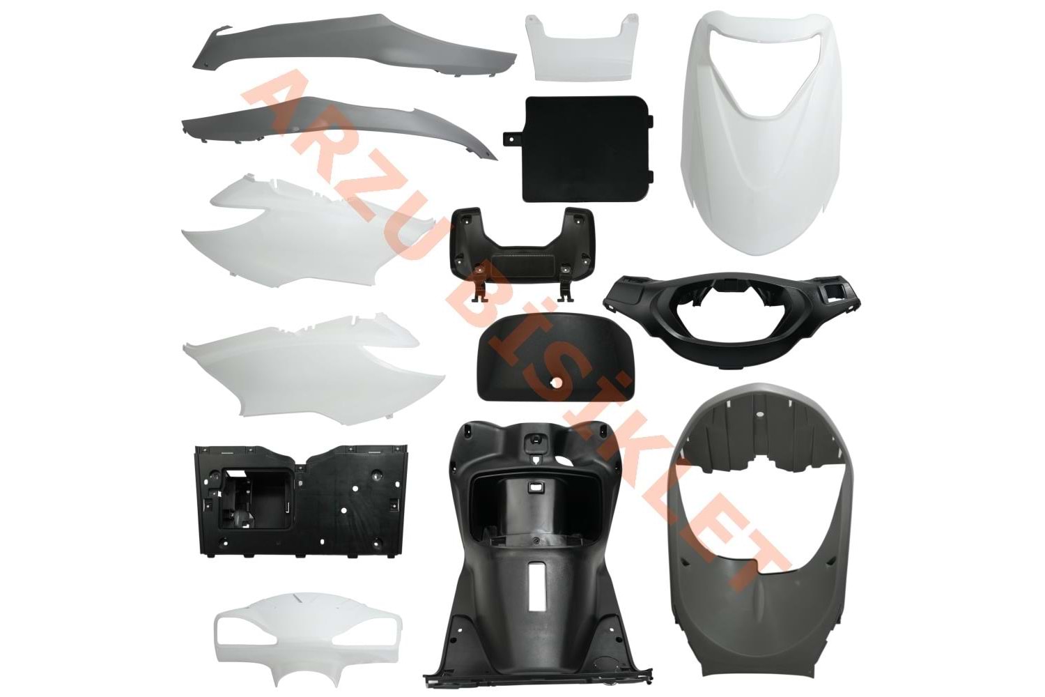 KAPORTA SET [BEYAZ] RKS SPONTINI Y.SET