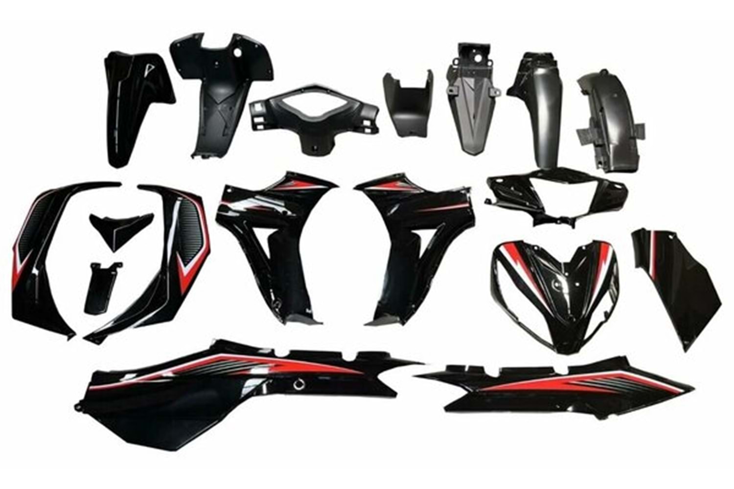 JOLT KUBA EGE KAPORTA SETİ SİYAH