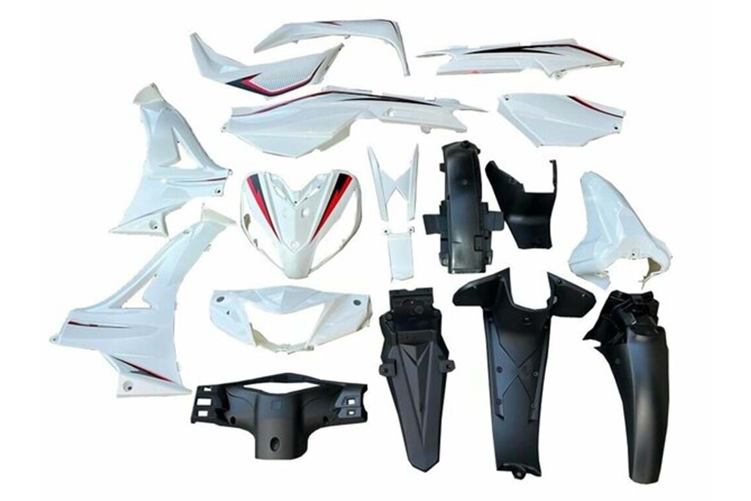 JOLT KUBA EGE KAPORTA SETİ BEYAZ