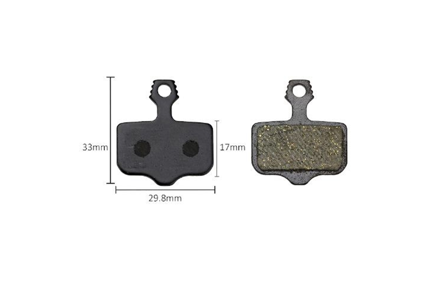 DT MTB KARE DİSK BALATA 841 MODEL