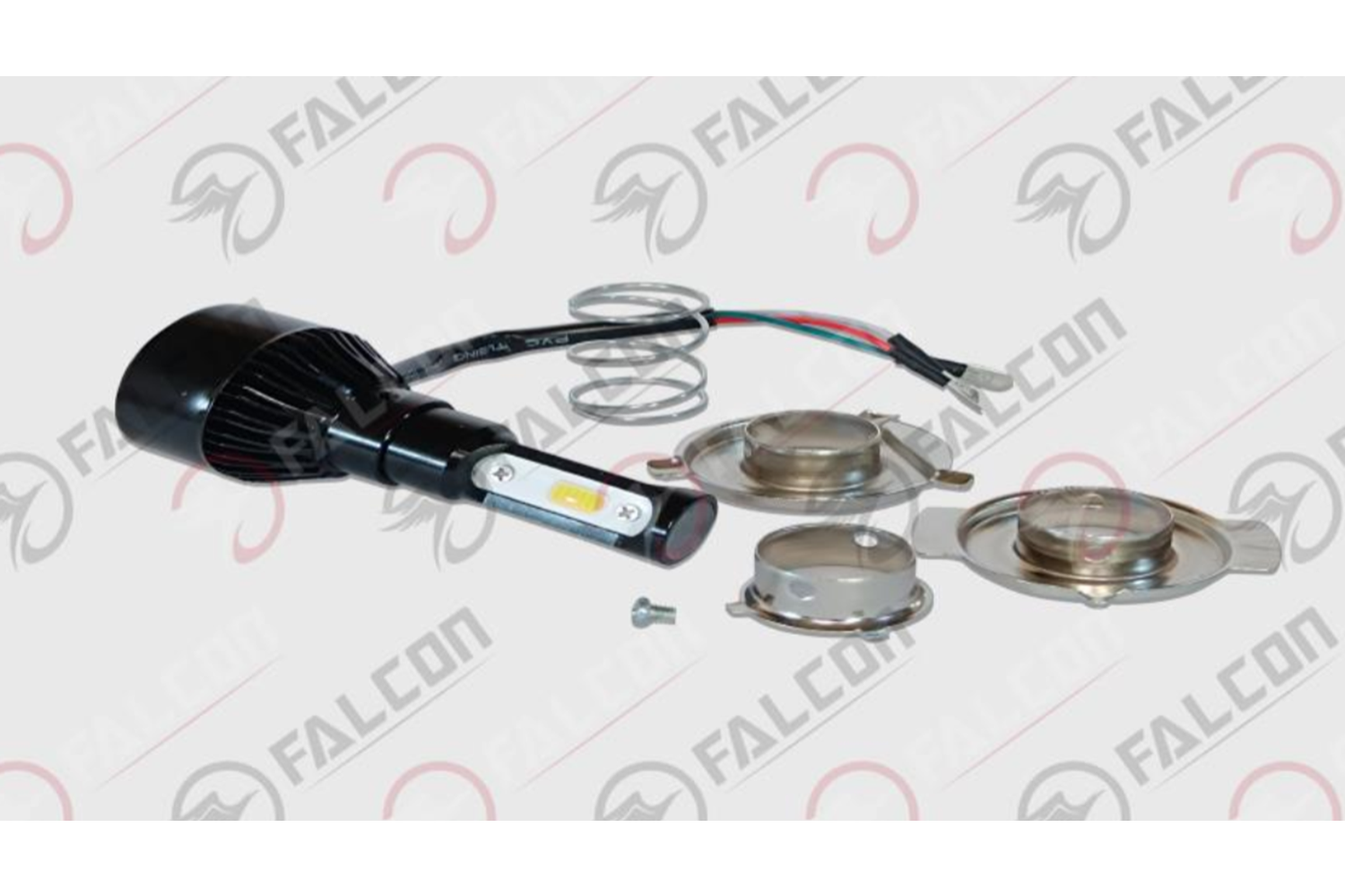 LED XENON FANLI H4/BOSH TİP/H7 UYUMLU BEYAZ 6500LM