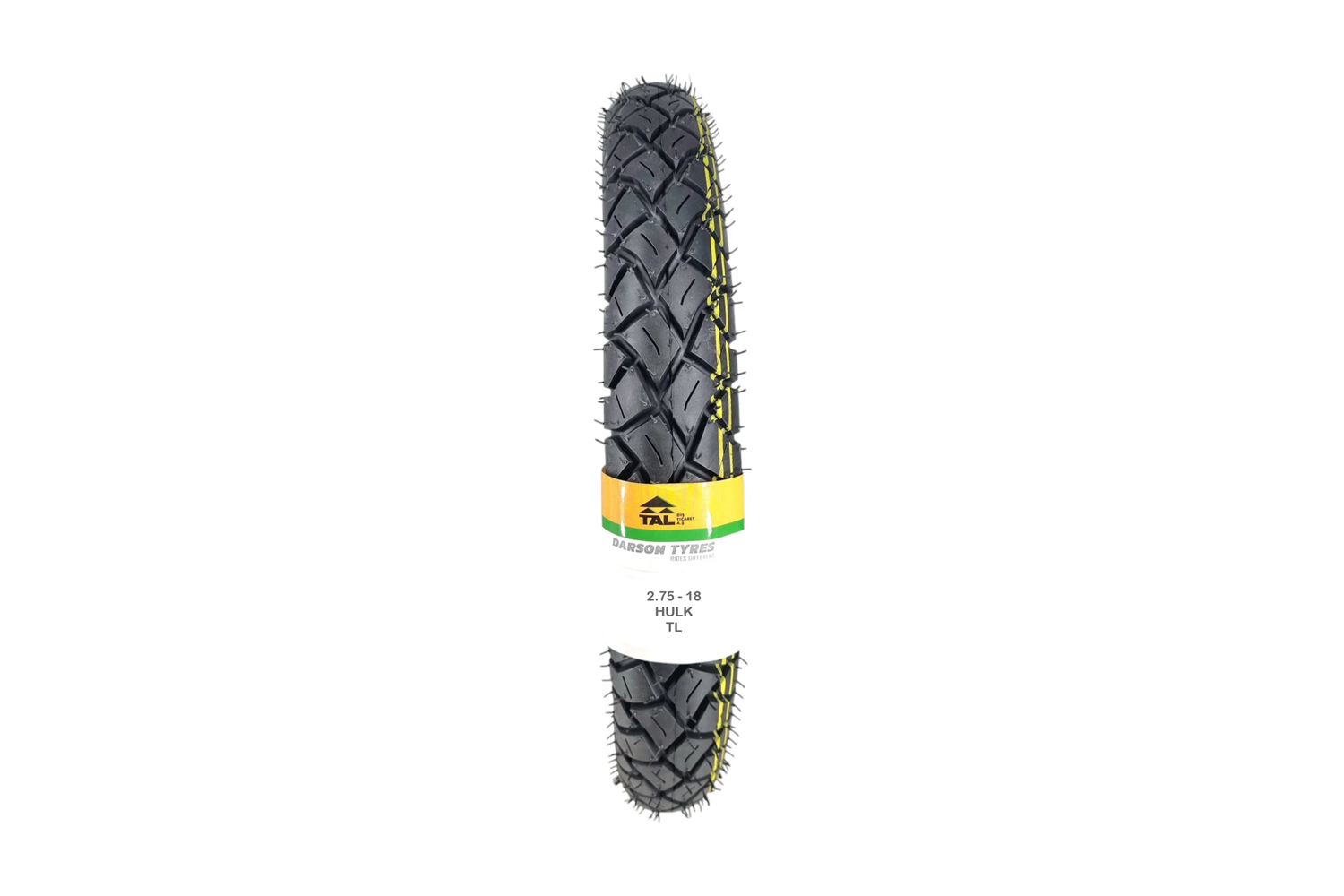 DARSON 2.75 - 18 DIŞ LASTİK TL HULK DİŞLİ DESEN