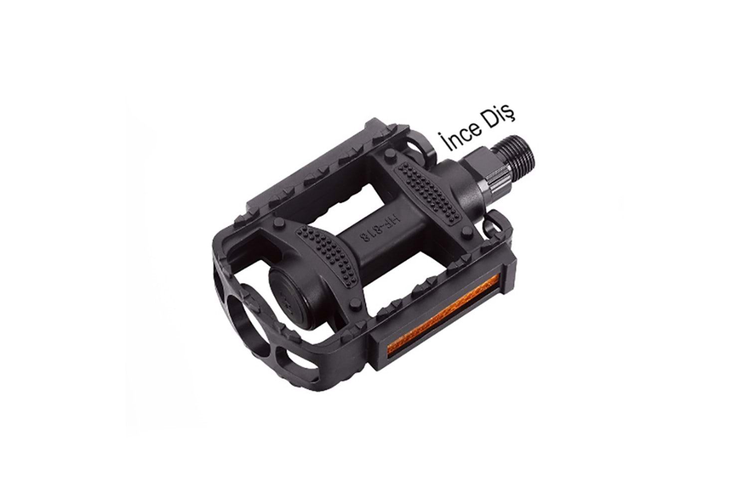 Pedal - 20, Plastik, İnce Diş, Bilyasız, HF-818
