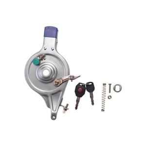 3X ELEKTRİKLİ BİSİKLET ARKA KAMPANA 90 (KİLİTLİ MODEL)