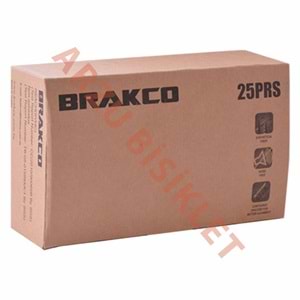 V BRAKE FREN PABUCU - ASİMETRİK [72 mm] BRAKCO TAIWAN