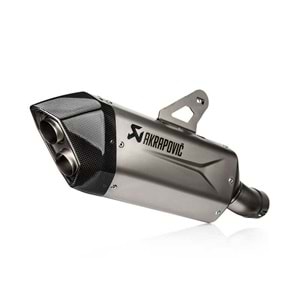 AKRAPOVIC EGZOZ GRİ KARBON