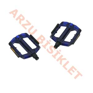 MTB PEDAL BİLYALI [ŞEFFAF] [110MM-100MM] - MAVİ