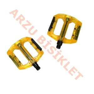 MTB PEDAL BİLYALI [ŞEFFAF] [110MM-100MM] -SARI