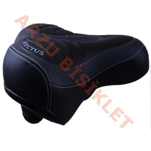 CITY BİKE SELE ELASTOMER YAYLI SİYAH [250 X 200] RECTUS