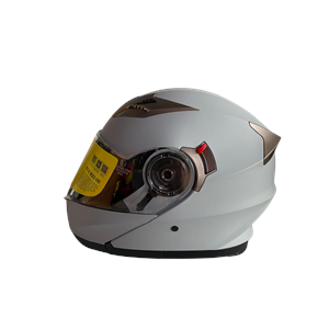 BGC KASK ÇENE AÇILIR MODEL BROKLİN GRİ