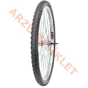 26 x 1.95 [DESEN - TIGER PLUS] SİYAH - PAKİSTAN