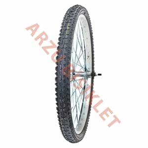 26 x 1.95 [DESEN - TIGER] SİYAH - PAKİSTAN