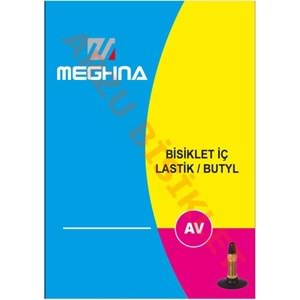 700 x 35/43 C A/V [48 mm] İÇ LASTİK BUTYL [KUTULU] - MEGHNA