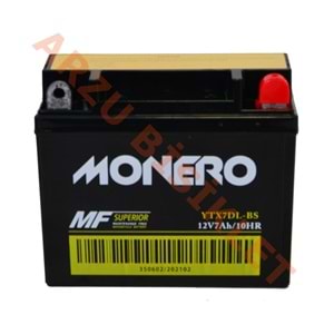 MONERO 12 - 7 DİK KT CBF AKÜ