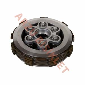 DEBRİYAJ GÖBEK KOMPLE 6 YILDIZ [6 BALATALI] CG