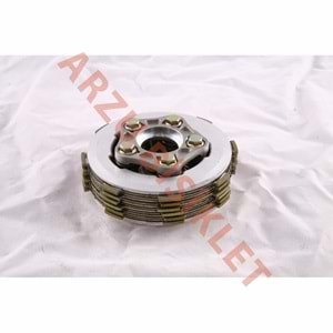 DEBRİYAJ GÖBEK KOMPLE [GENİŞ BALATA - 6' LI] CG