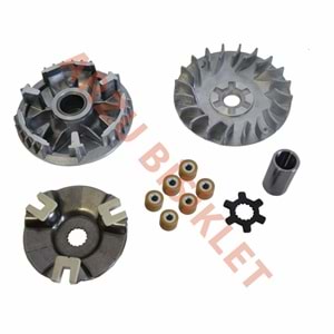 MONERO BWS 100 ÖN DEBRİYAJ KOMPLE