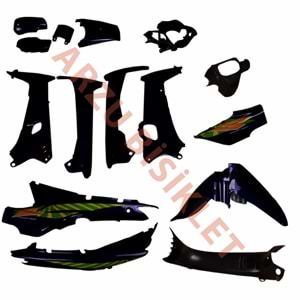 KAPORTA SET [SİYAH] [KALIPSO - ÇELİK] CUB