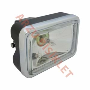 MONERO CG 125 ÖN FAR SİYAH DÜZ CAM