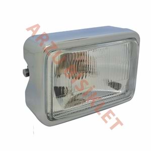 MONERO CG 125 NİKEL FAR KOMPLE ÇİZGİLİ CAM