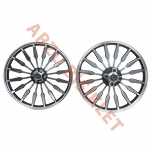 ÖN - ARKA JANT TAKIM CUB - CG [ÖN CUB :1.40 *17 - ARKA CG :1.60 * 18]