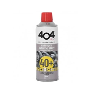 404 KORUYUCU YAĞLAYICI SPREY ( ÇOK AMAÇLI SPREY ) 400 ML