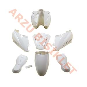 MONERO TUDEY MODELİ E BİKE BEYAZ KAPORTA SET