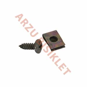 KAPORTA KLİPSİ VE VİDASI [1 PK :100 AD]