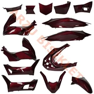 KAPORTA SET [BORDO] PCX [2020-2024]
