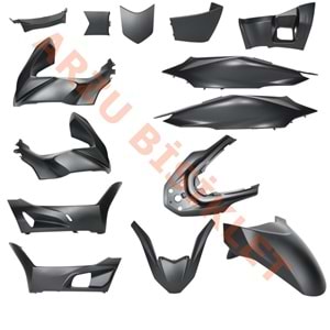KAPORTA SET [SİYAH] PCX [2020-2024]