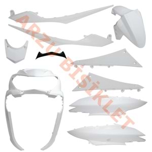 KAPORTA SET [BEYAZ] RKS NEWLIGHT