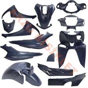 KAPORTA SET [MAT MAVİ] - HONDA DIO