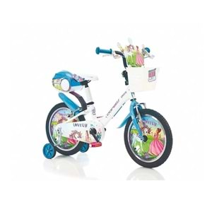 CORELLİ LOVELY KIZ 16 JANT V FREN BİSİKLET (BEYAZ - MAVİ)