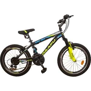 DAAFU SXC 150 20 JANT V FREN BİSİKLET SHİMANO (SİYAH - YEŞİL)