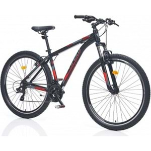 CORELLİ VİA 1.2 29 JANT V FREN ERKEK BİSİKLETİ (SİYAH - KIRMIZI)