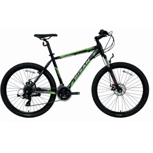 BİSAN MTX 7050 29 JANT HD FREN BİSİKLET (SİYAH - YEŞİL)