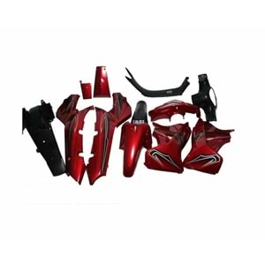 JOLT KUBA EGE KAPORTA SETİ KIRMIZI