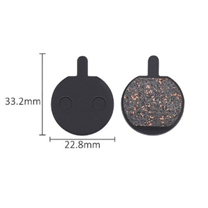 DT MTB YUVARLAK UZUN PİM FREN BALATASI MODEL 800