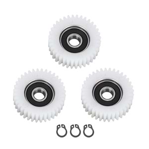 Bisiklet E- bike Motor Dişlisi - Plastik, 36T, 38mm Çap, 3lü