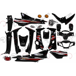 KH-MFH KAPORTA SETİ İTHAL(FAR STOP DAHİL) SİYAH