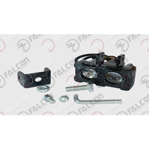 LED ÇİFTLİ SİS LAMBASI ÇAKARLI