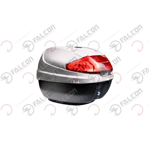 MOTOSİKLET ARKA ÇANTA 35 LT SIRT DAYAMALI BEYAZ