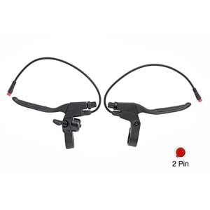 E-Bike Fren Kolu - Güç Kesicili, 2 Pin Uç, OEM