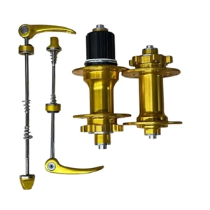 BİSİKLET ÖN ARKA GÖBEK TK KASET 36 TEL GOLD