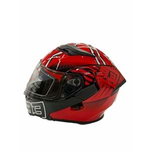 JOLT KIOSHI KASK GLOSS RED ANT (ÇENE AÇILIR )