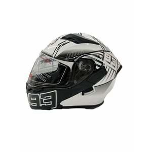 JOLT KIOSHI KASK GLOSS WHITE ANT (ÇENE AÇILIR )